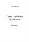 Three Lockdown Miniatures